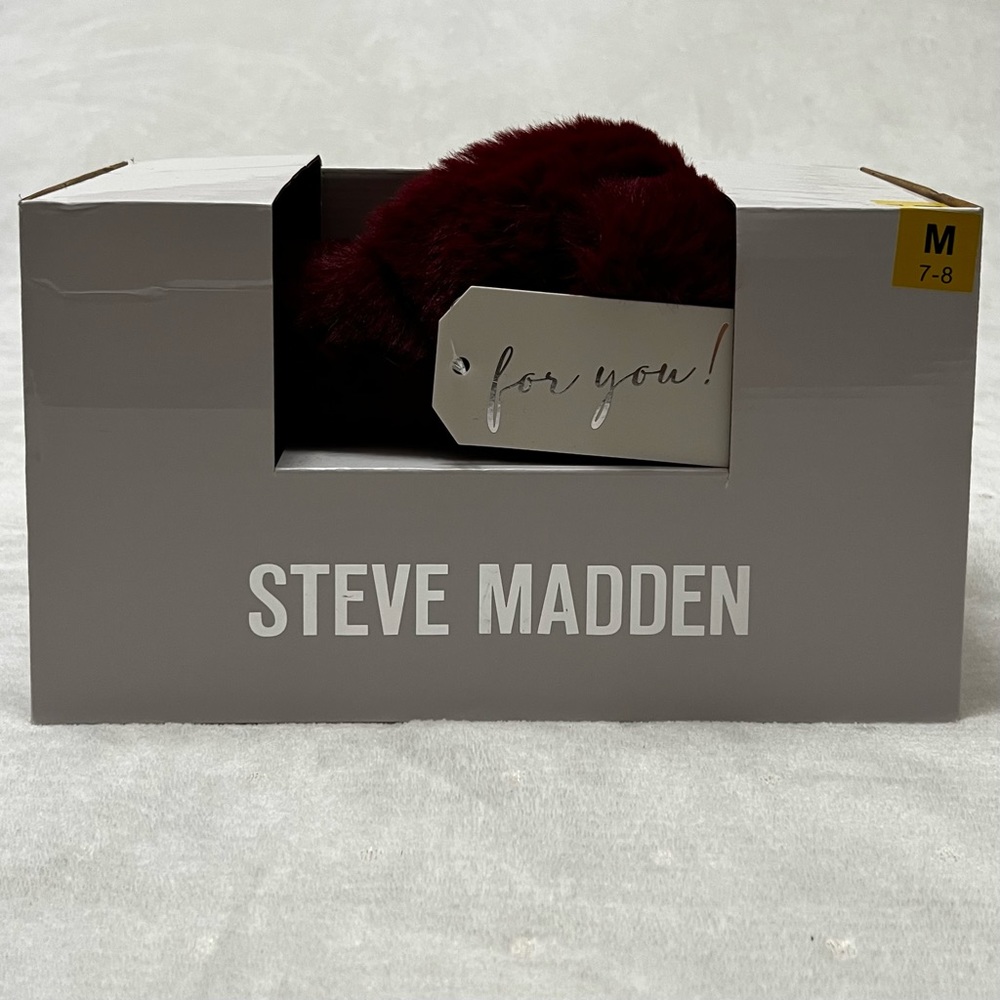 Steve Madden Fur Slip On